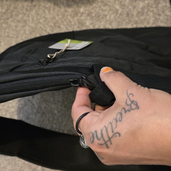 Black Men's Backpack - Picture 3 of 3